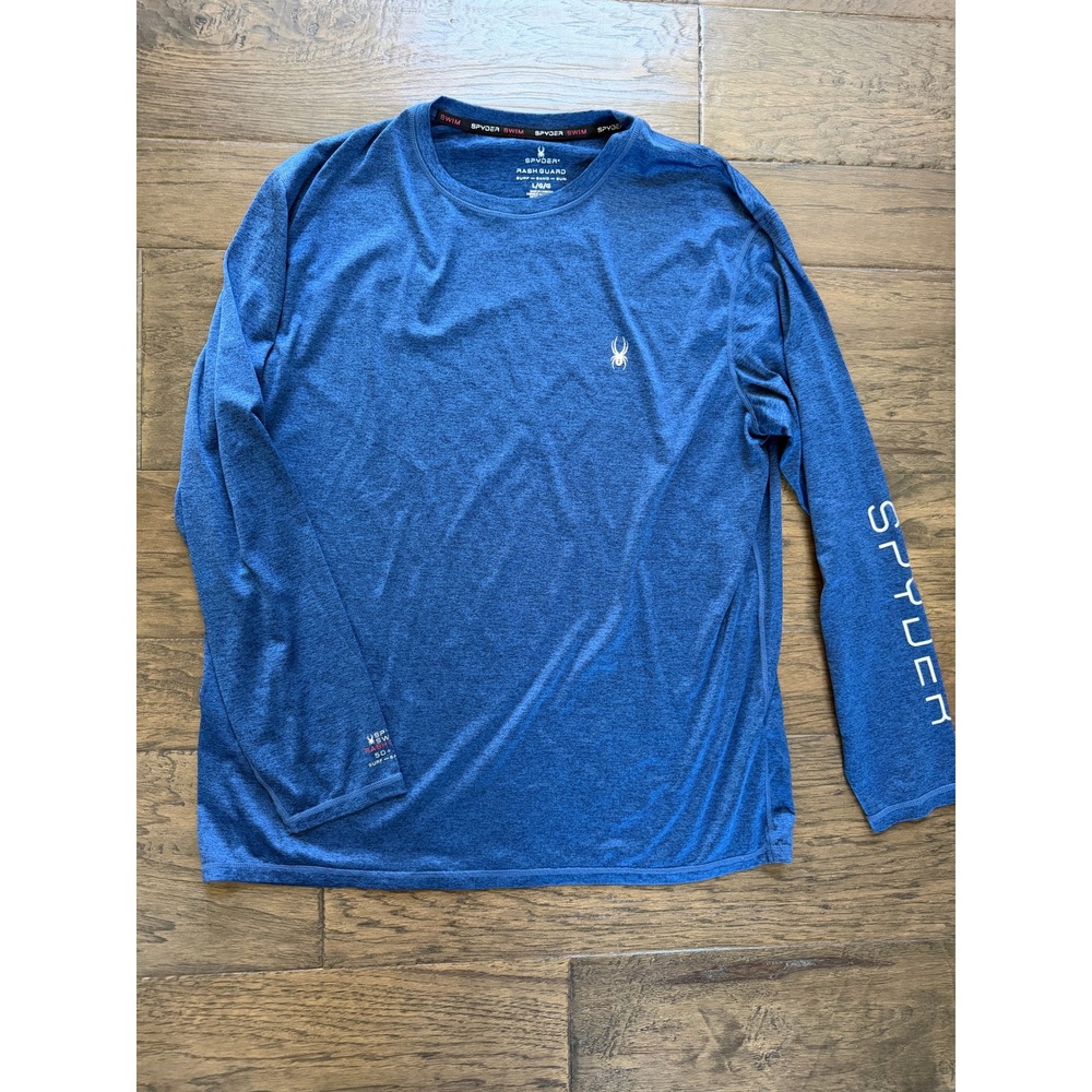 Spyder Men's Rash Guard Long Sleeve Shirt Size Large